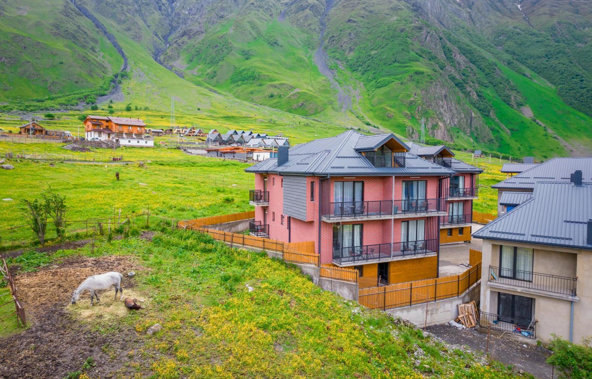 Devdaraki Apartments Казбеги Екстериор снимка